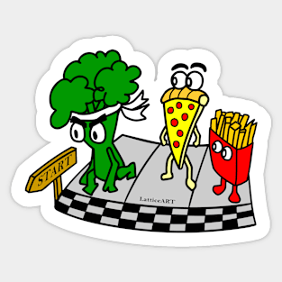 Fast Food Sticker